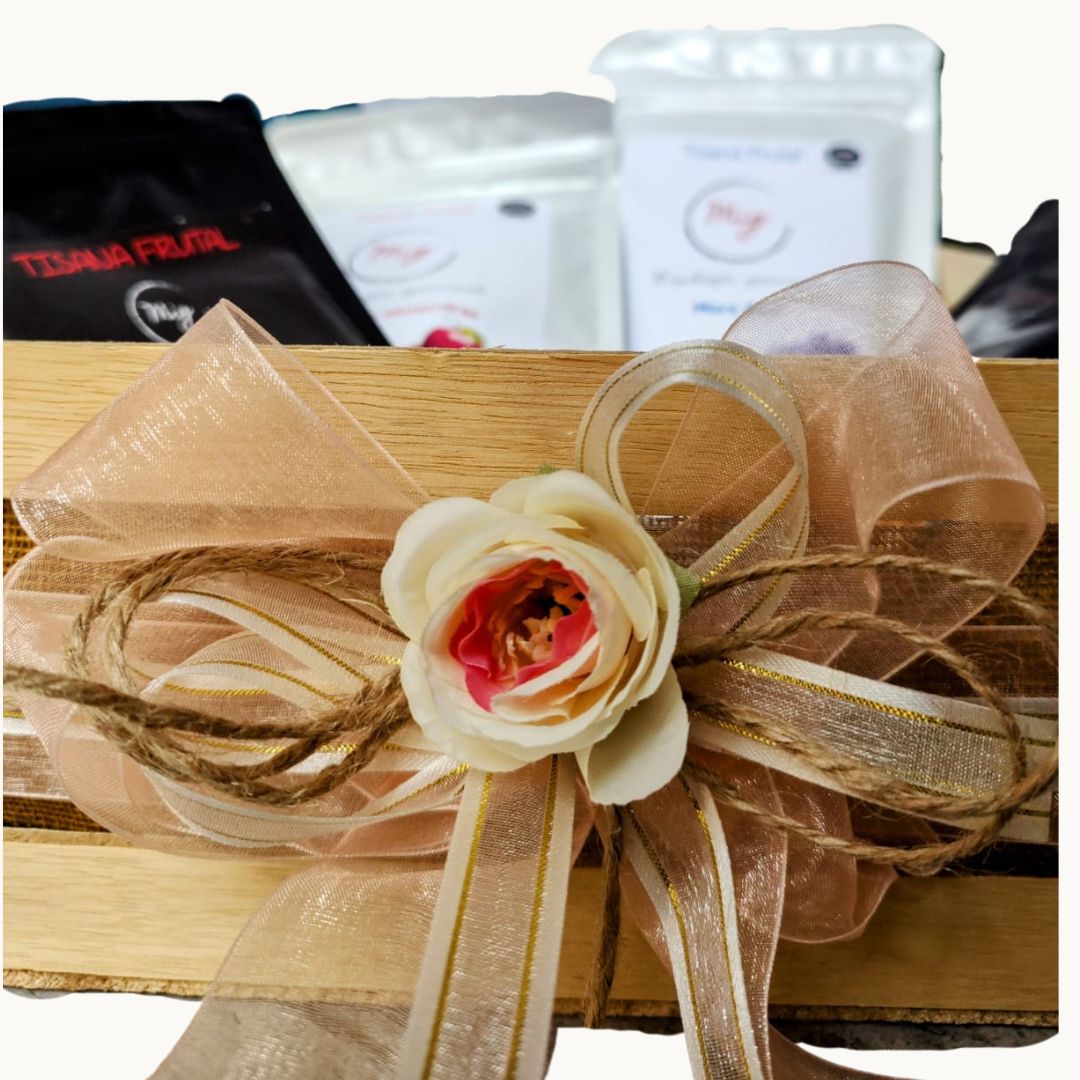 Comprar caja de regalo para amantes del té, Caja de regalo saludable y natural.