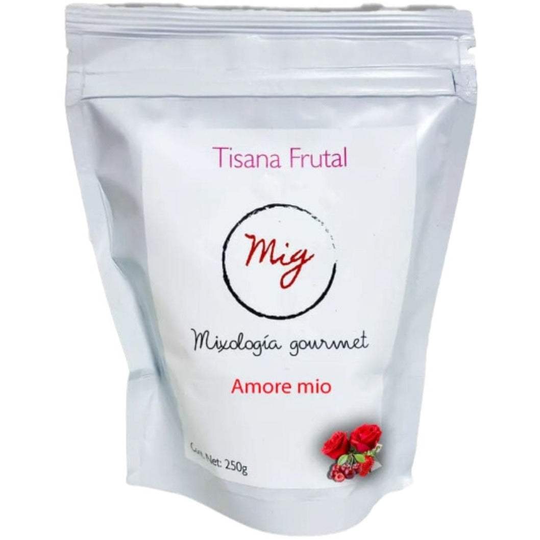 Tisana Amore Mio (Arándano, fresa, manzana, pétalos de rosa y cereza)